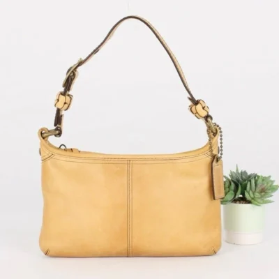 Coach Vintage Y2K Bleecker Leather Shoulder Bag