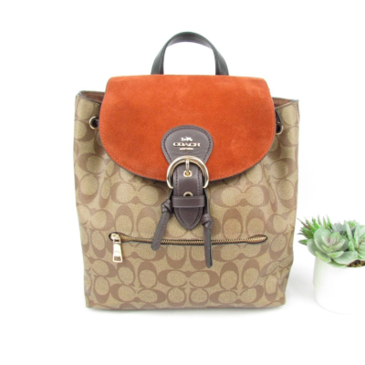 Coach Kleo Backpack In Signature Canvas