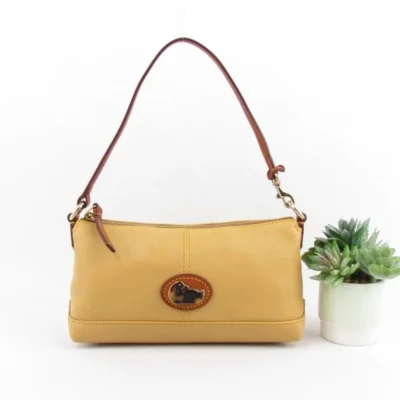 Dooney & Bourke Yellow Leather Bag