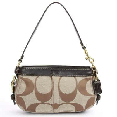 Coach Y2K Vintage Zoe Signature Canvas Bag