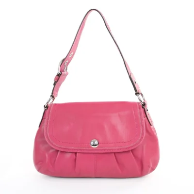 Coach Soho Magenta Leather Hobo Bag