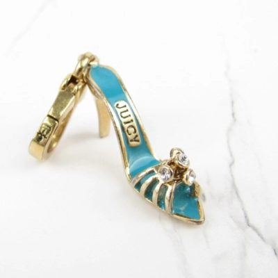 Juicy Couture Blue Heel Shoe Charm